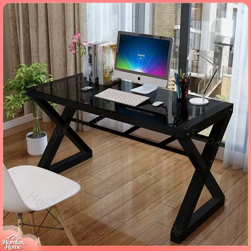 Desk Setup L Shaped - PCコンピューターコンソールセットアップ用ゲーミングデスク、人間工学に基づいた高さ調節可能なデスクトップテーブル、インターネットカフェ、オフィス、家庭用