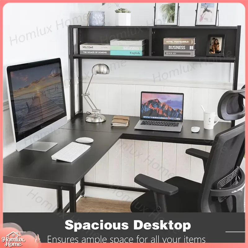 ヘビーデューティーゲーミングデスク RGB照明付き 自宅オフ - Desk Setup L Shaped のレビューと価格