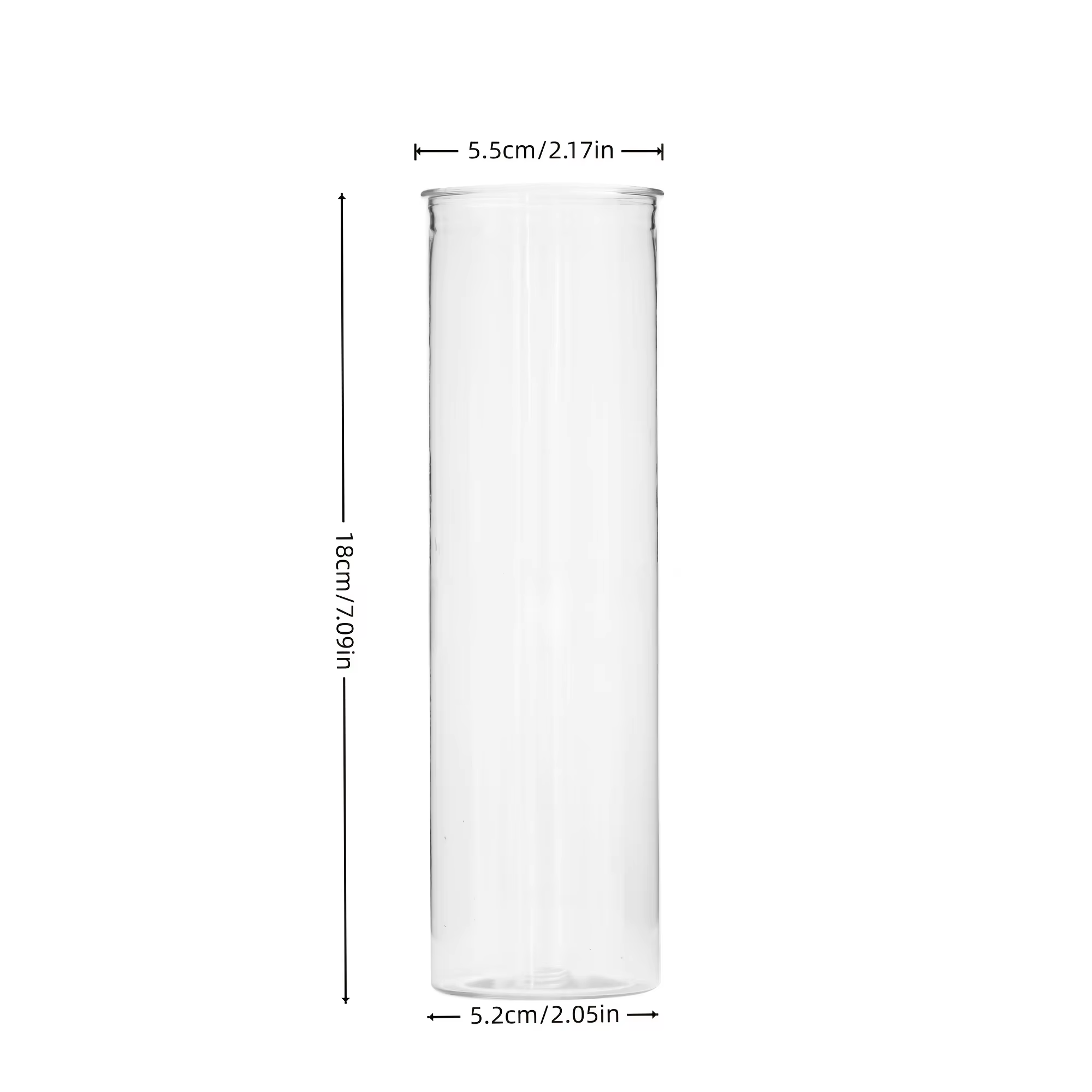 10-27クリアアクリルシリンダー花瓶、軽量プラスチック製花 - Desk Setup Minimalist のレビューと価格