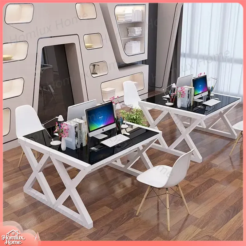 PCコンピューターコンソールセットアップ用ゲーミングデスク、 - Desk Setup L Shaped のレビューと価格