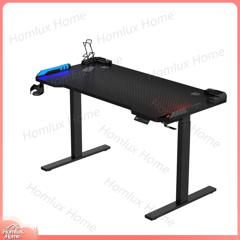 カスタマイズ可能なRGB LEDデスクランプ、寝室やPCゲー - Desk Setup L Shaped のレビューと価格